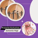 Base Corretivo Fitt 3 em 1® |COMPRE 1 LEVE 2| + Conjunto de Pincéis de Brinde