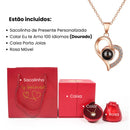 Colar Eu Te Amo 100 Idiomas